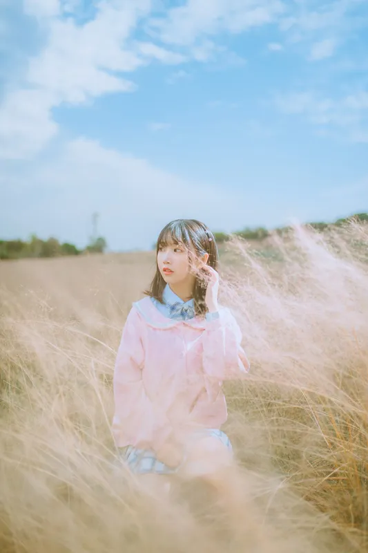 068 - 粉黛草JK - JK类型写真