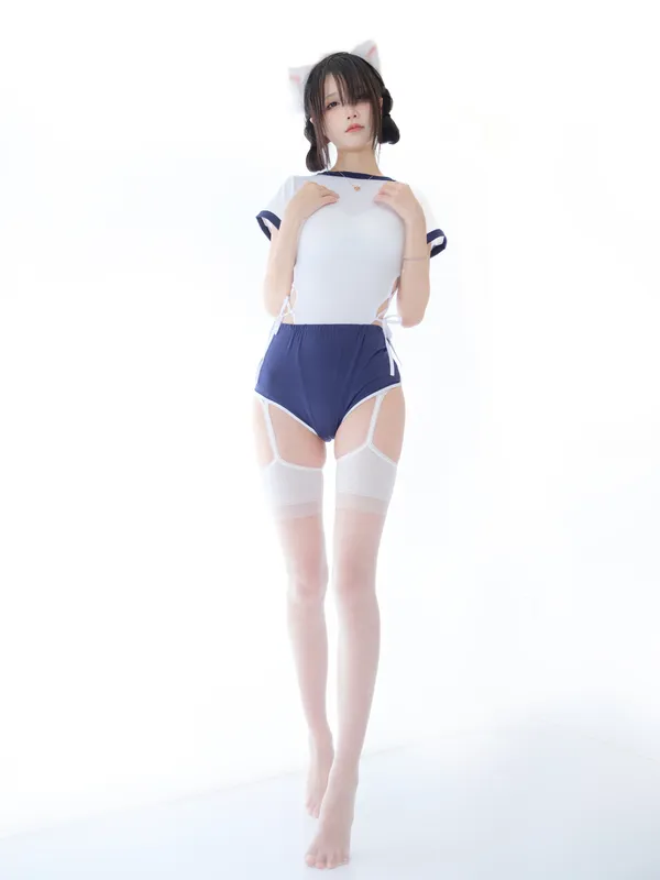 舰长 体操服 猫耳 - 五更百鬼