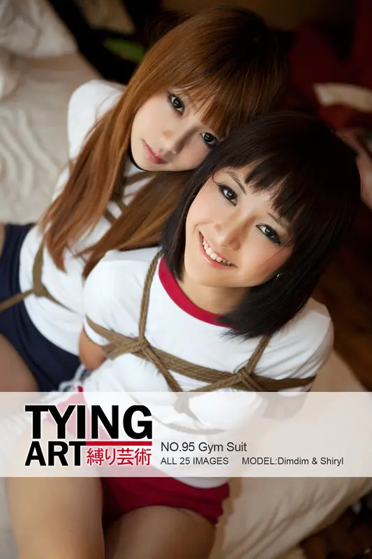 [禁忌摄影]Taboo-love NO.095 TyingArt 縛リ芸術 Dimdim & Shiryl Gym Suit - 禁忌摄影
